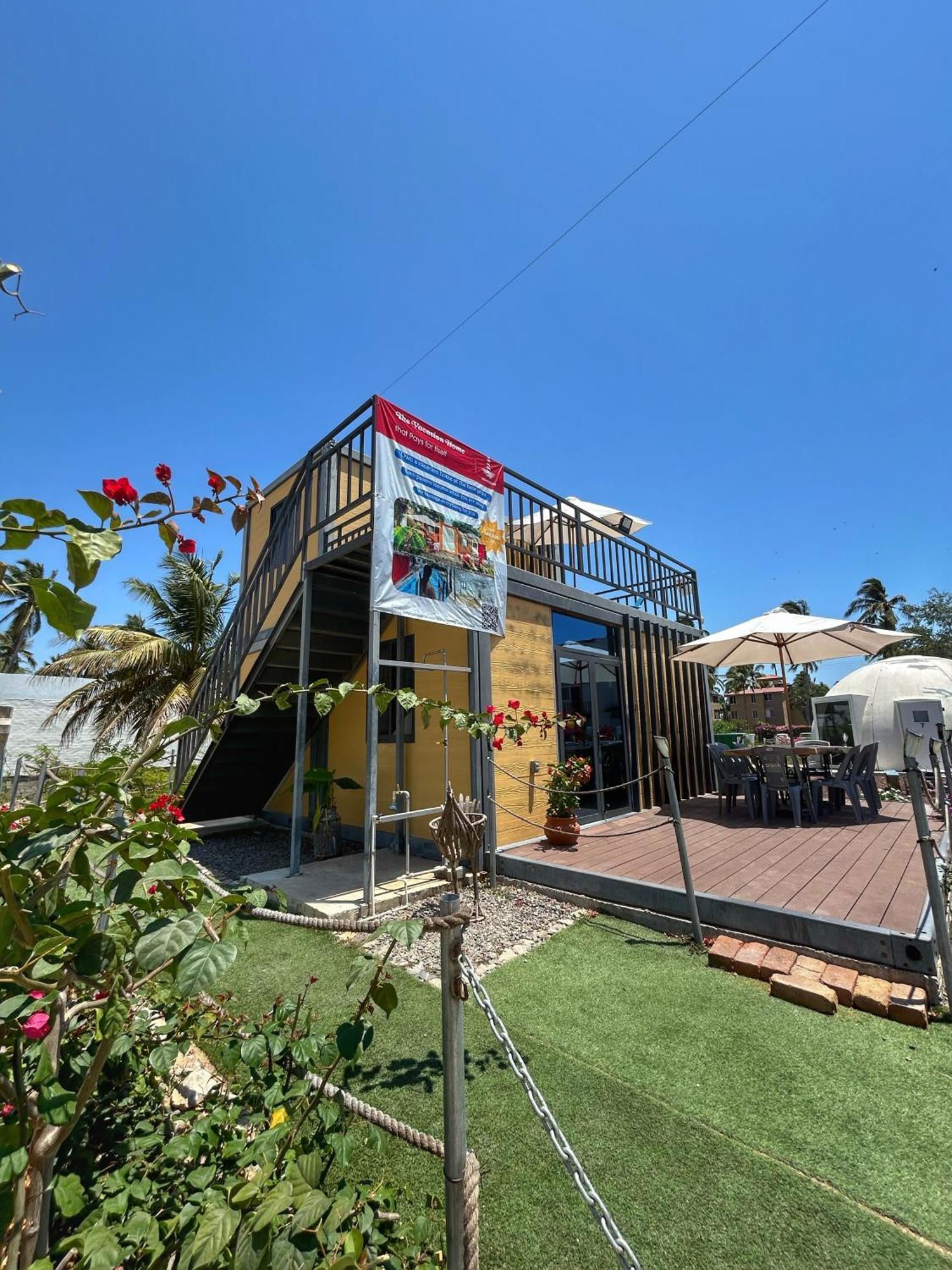 Yellow House 6 Minutos De Playa บารา เดอ นาวีดัด ภายนอก รูปภาพ